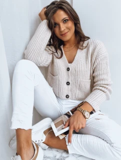 SISTERS dámský svetr světle béžový FashionStreet MY1959