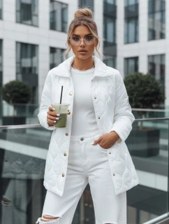 Dámská prošívaná bunda RATIA ecru FashionStreet TY3613