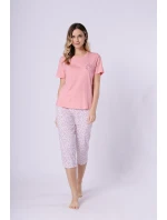 Pyžamo Leveza 1759 Oksana kr/r 3XL-4XL
