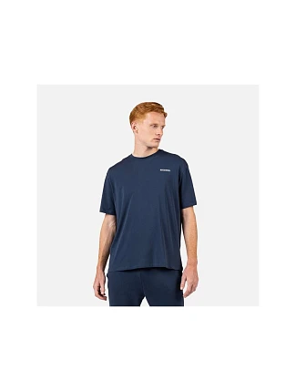 Pánské tričko ROSSIGNOL Waterfall Relax Tee, tmavě modré Pánské tričko ROSSIGNOL Waterfall Relax Tee, tmavě modré