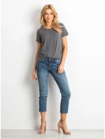 Tričko RV TS 4838.44P tmavě šedá