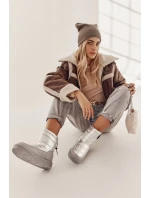 Women's Snow Boots Big Star II274118 Silver Women's Snow Boots Big Star II274118 Silver