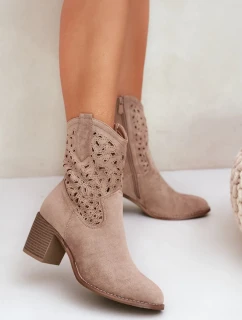 Boty na podpatku model 209416 Step in style