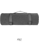 SOL'S Plaid Fleecová deka 25.8105 charcoal grey SOL'S Plaid Fleecová deka 25.8105 charcoal grey