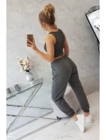 Grafitová souprava top+kalhoty Grafitová souprava top+kalhoty