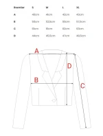 M853 Oříznuté sako - fuchsiová