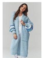 Svetr na zapínání  model 226867 Makadamia