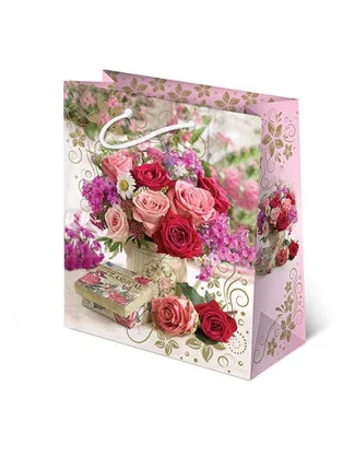 Sada tašek Paw XL 120 růží A'10