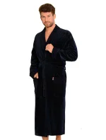 Dlouhý pánský župan De Lafense Velur 712 Dlouhý pánský župan De Lafense Velur 712