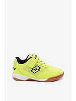 Dětské sportovní boty LOTTO WHIZZER 2600120K Neonově žluté Dětské sportovní boty LOTTO WHIZZER 2600120K Neonově žluté
