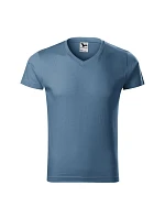 Pánské tričko slim fit M MLI-14660 petrolejové - Malfini