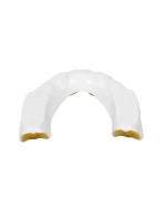 Gelový chránič zubů + krabička - bílá a zlatá | GelTech