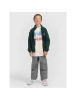 4FHřejivý fleece se stojáčkem chlapecký 4F 4F4FJRAW25TFLEM438-40S