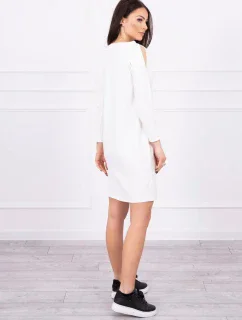 Šaty s potiskem Dream ecru