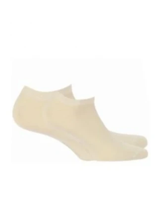 DÁMSKÉ PONOŽKY HLADKÉ BAMBUSOVÉ SE SILIKONEM 281028