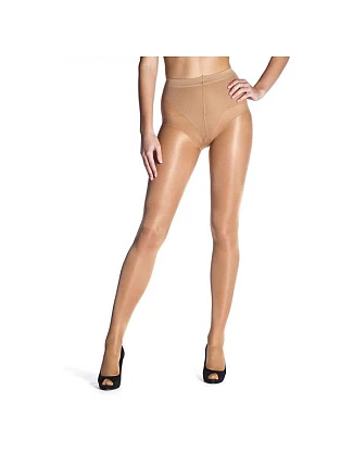 Zeštíhlující punčochové kalhoty NUR DIE FIGURA 25 DEN - NUR DIE - almond Zeštíhlující punčochové kalhoty NUR DIE FIGURA 25 DEN - NUR DIE - almond