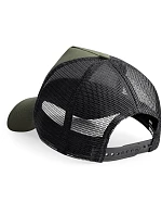 Beechfield B 640 5 panelová Trucker kšiltovka 53.0640 olive green/black Beechfield B 640 5 panelová Trucker kšiltovka 53.0640 olive green/black