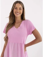 Šaty DHJ SK 25370.85 růžové Šaty DHJ SK 25370.85 růžové