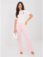 Kalhoty IT SP 22209.15 světle růžové