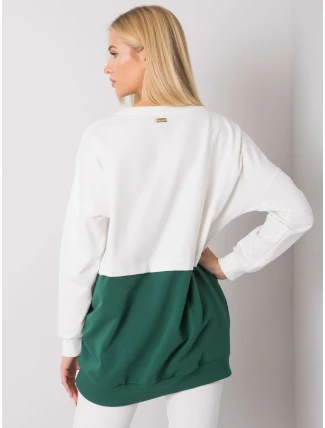 Halenka RV BL 7197.89P bílá zelená Halenka RV BL 7197.89P bílá zelená