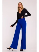 M875 Kalhoty se širokými nohavicemi - královská modř