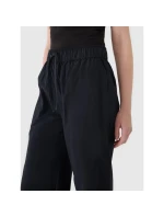 Dámské volnočasové kalhoty se širokými nohavicemi 4F 4FWSS25TTROF1012-20S dámské