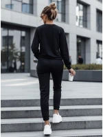 MILIAN dámská tepláková souprava černá FashionStreet AY0818