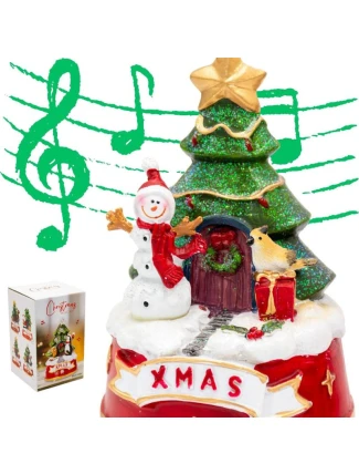 VÁNOČNÍ DEKORACE HRAJÍCÍ SI NA SNĚHULÁKA