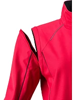 Daiber JN 1121 Dámská softshell bunda s odepínacími rukávy 02.1121 red/black Daiber JN 1121 Dámská softshell bunda s odepínacími rukávy 02.1121 red/black