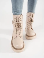 Módní   kotníčkové boty dámské platforma