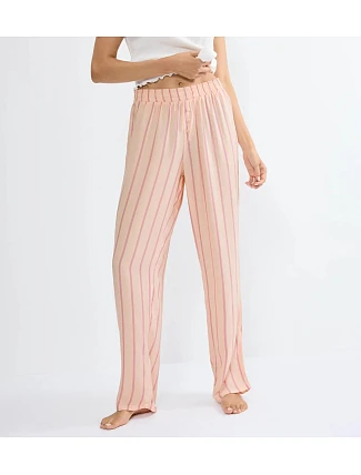 Dámské pyžamové kalhoty Mix & Match Trousers Viscose 01 - PINK - růžové M019  - TRIUMPH
