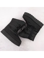 Big Star sněhule na platformě OO274884 W INT2071