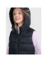 Dívčí rukávy bez rukávů se syntetickou výplní 4F 4FJWSS25TVJAF166-20S