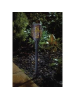 SOLÁRNÍ SVÍTILNA TANČÍCÍ PLAMENY 12X12X78CM 36 LED XXXL SOLÁRNÍ SVÍTILNA TANČÍCÍ PLAMENY 12X12X78CM 36 LED XXXL