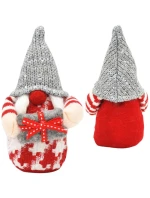 DEKORATIVNÍ TRPASLÍK 15CM ŠEDÁ DÍVKA