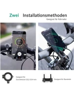 Držák telefonu Rockbros černý 2017-2ABK