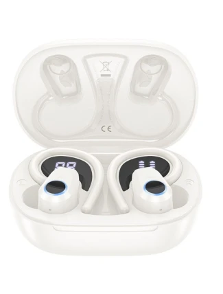 Bezdrátová sluchátka Hoco EQ8 Pure joy (bílá)