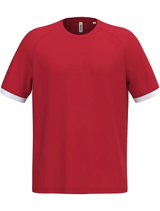 Kariban ProAct PA 4045 Unisex kontrastní sportovní tričko 20.4045 sporty red/white Kariban ProAct PA 4045 Unisex kontrastní sportovní tričko 20.4045 sporty red/white