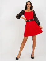 Dámské šaty LK SK 508840 2.84P červená - FPrice Dámské šaty LK SK 508840 2.84P červená - FPrice