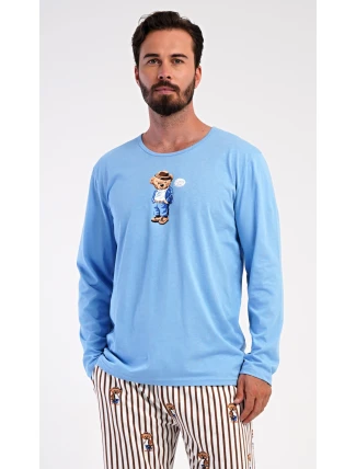 Pánské pyžamo dlouhé Bear