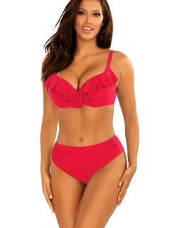 Dámské dvoudílné plavky Canoy 10 940A1 red - SELF
