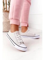 Dámské Klasické Tenisky Šedé Omerta