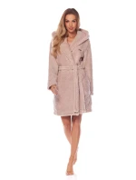Dámský župan L&L 2204 Brandi S-XL Dámský župan L&L 2204 Brandi S-XL