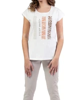 Dámské pyžamo 701 beige - REGINA