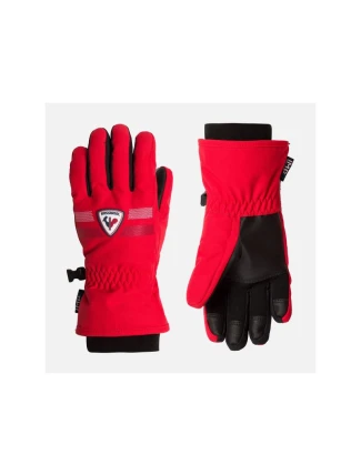 Rukavice Rossignol Jr Roc Impr G červené Rukavice Rossignol Jr Roc Impr G červené
