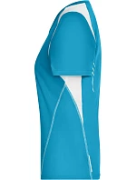 Daiber JN 396 Dámské běžecké tričko 02.0396 turquoise/white Daiber JN 396 Dámské běžecké tričko 02.0396 turquoise/white