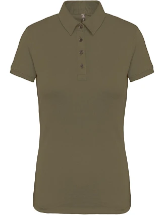 Kariban K 263 Dámské žerzejové polo 20.K263 light khaki Kariban K 263 Dámské žerzejové polo 20.K263 light khaki