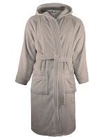 The One Towelling Bathrobe hooded Župan s kapucí 48.1021 taupe The One Towelling Bathrobe hooded Župan s kapucí 48.1021 taupe