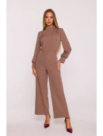 M879 Kombinéza se stojáčkem - mocca M879 Kombinéza se stojáčkem - mocca