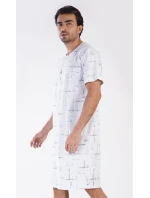 Pánská noční košile s krátkým rukávem Plachetnice Pánská noční košile s krátkým rukávem Plachetnice